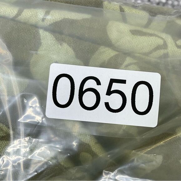 Pilcro Anthropologie Smocked Printed Linen Wide Leg Jumpsuit Medium Moss Floral - Picture 16 of 16